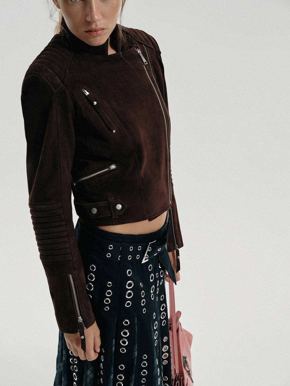 Chaqueta Cuero Alex Suede