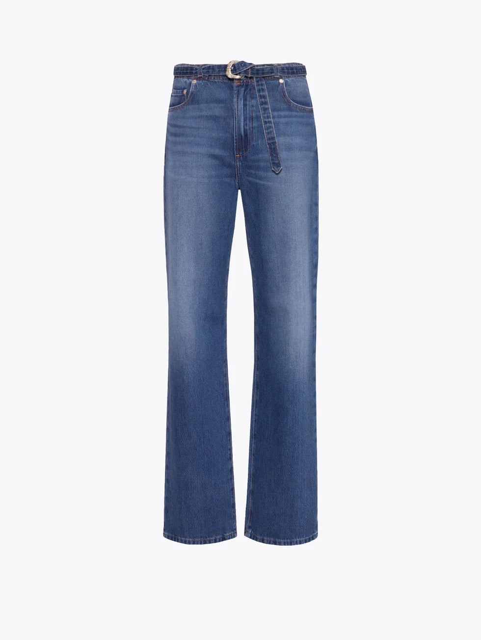 Jeans Printed Straight Loose