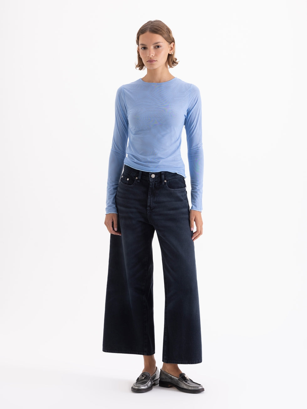 Jeans Wide X Blue Black