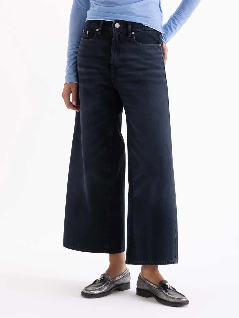 Jeans Wide X Blue Black