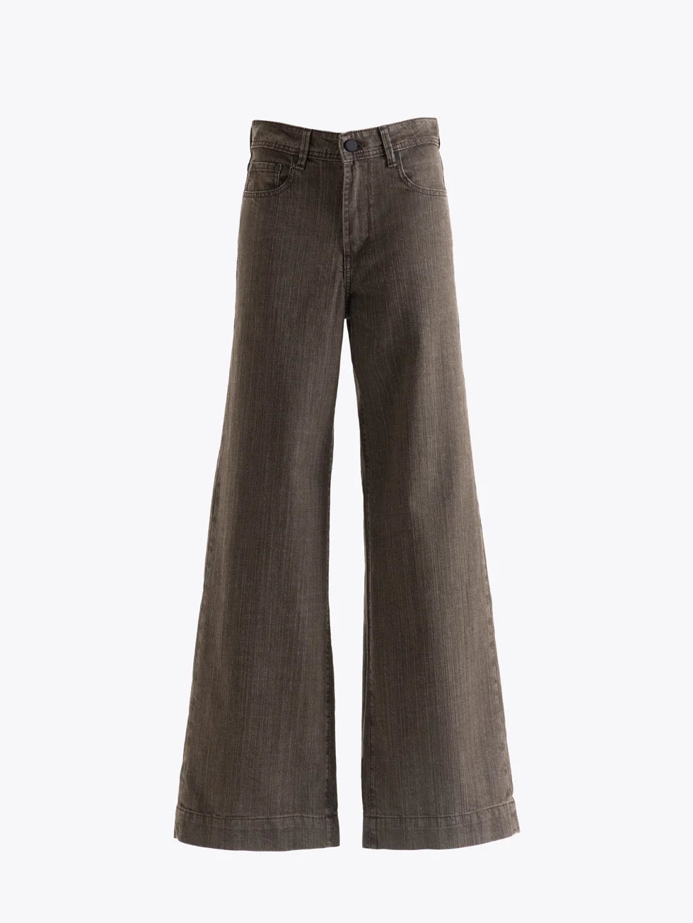 Jeans Wide Icon Brown