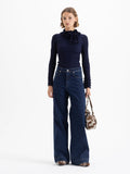Jeans Wide Icon Blue