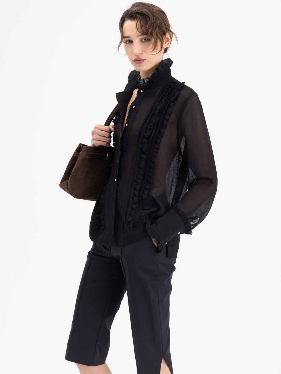 Camisa Ruffles