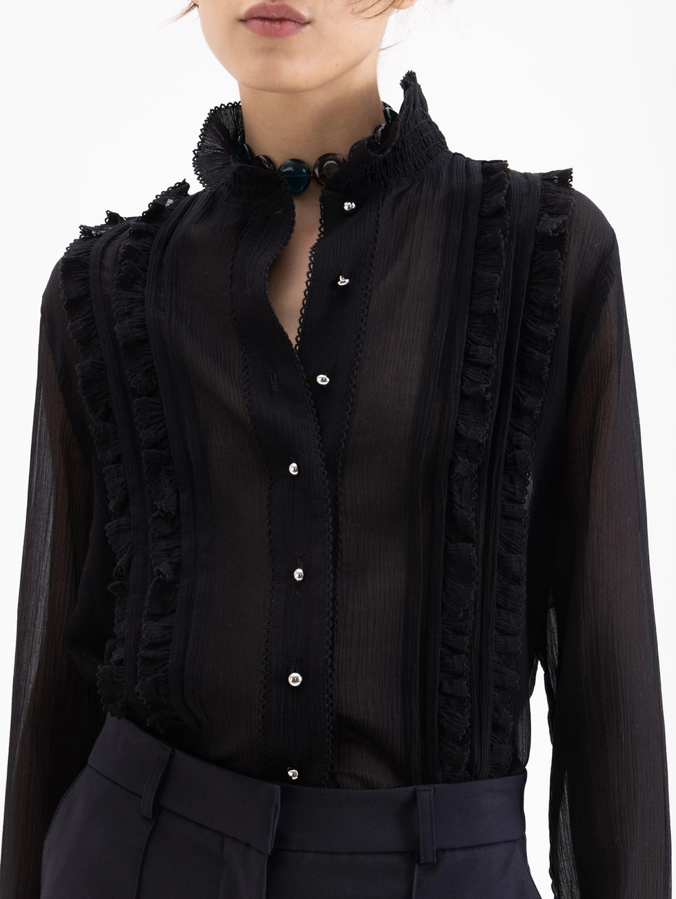 Camisa Ruffles