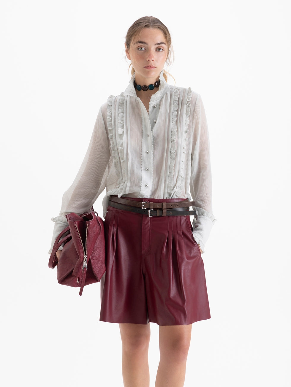 Camisa Ruffles