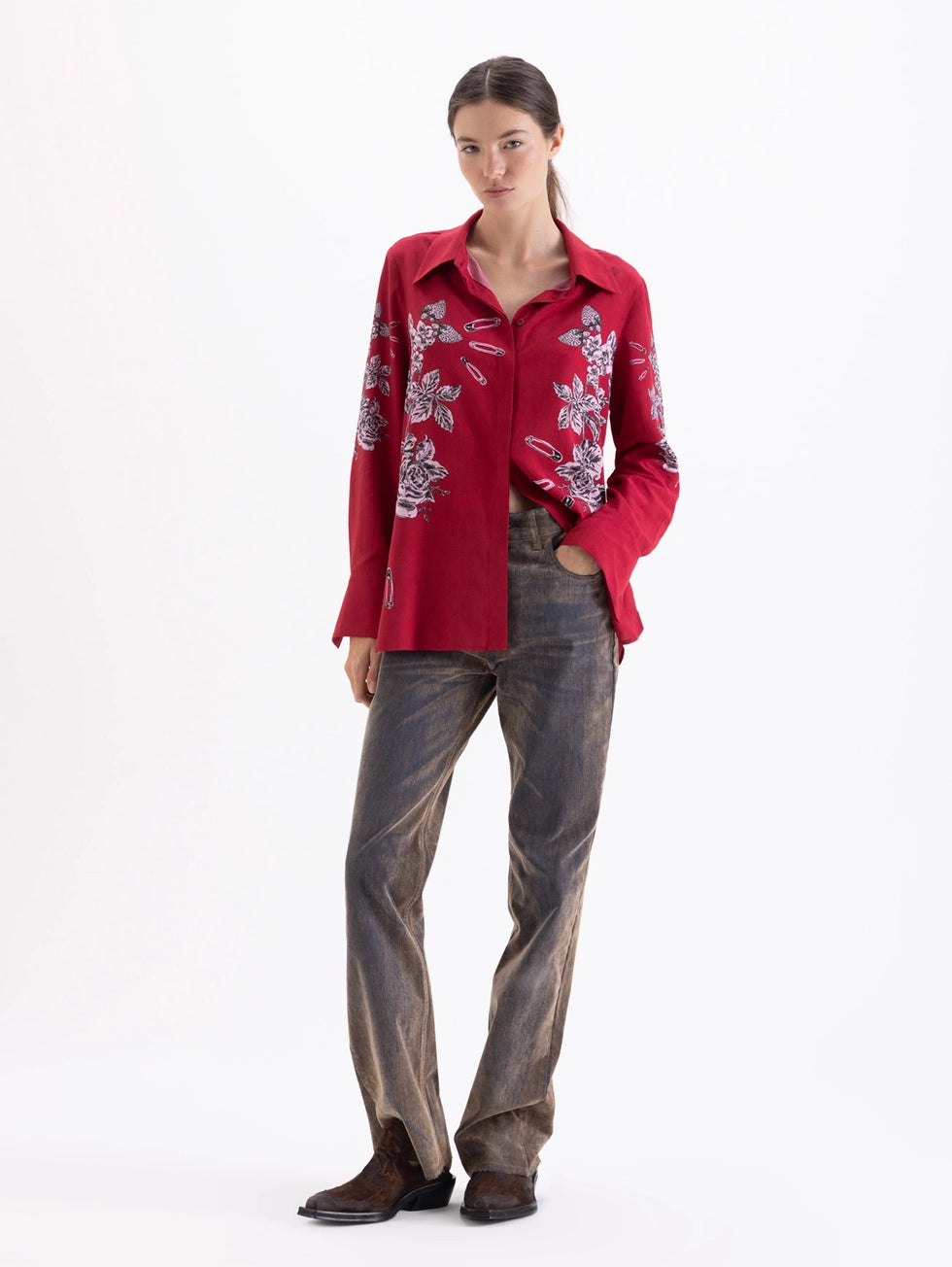 Camisa Safety Pin