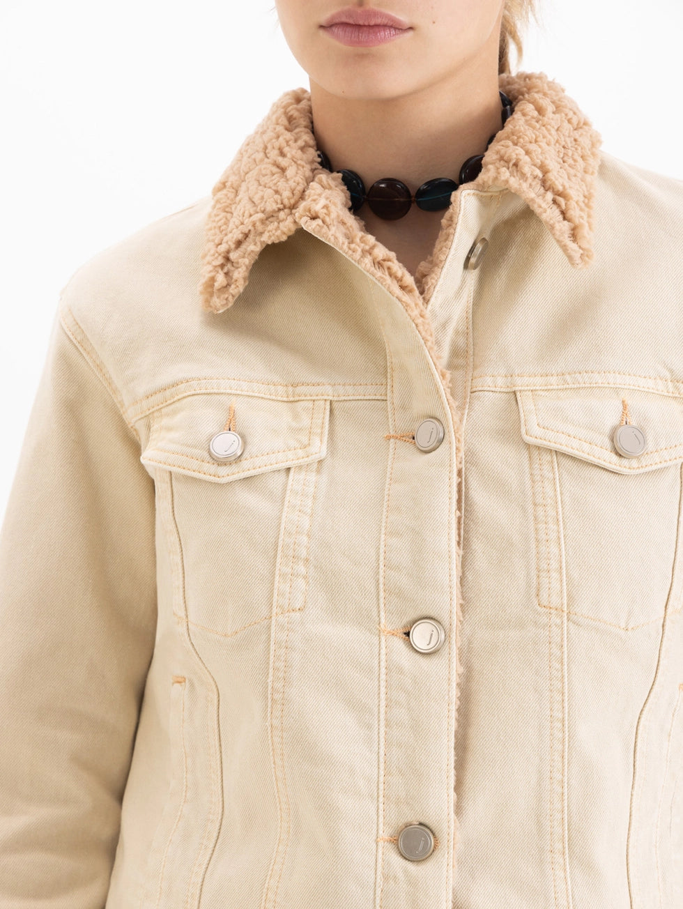 Campera Trucker Nude