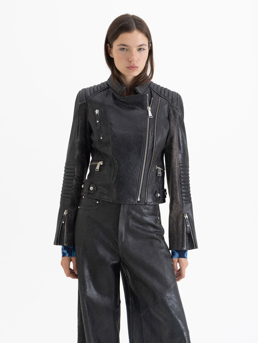 Chaqueta Cuero Sam