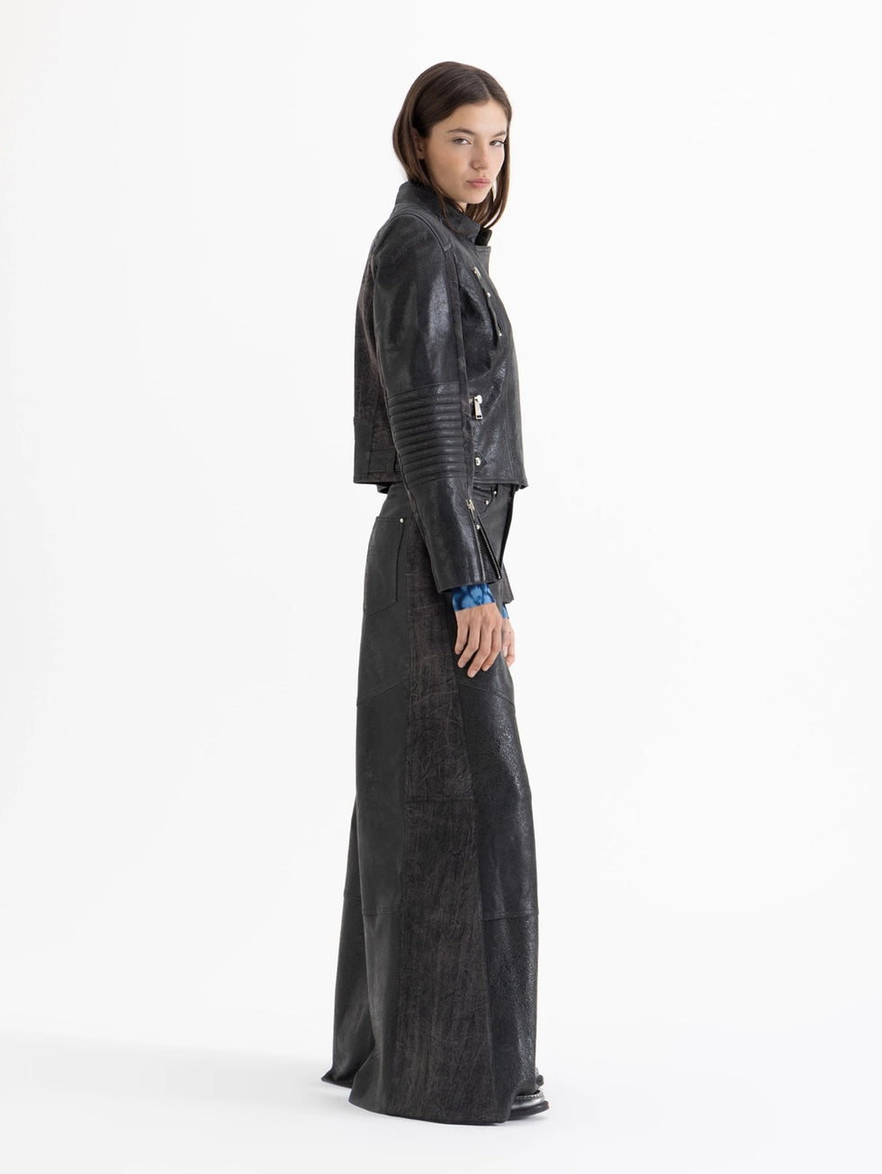 Chaqueta Cuero Sam