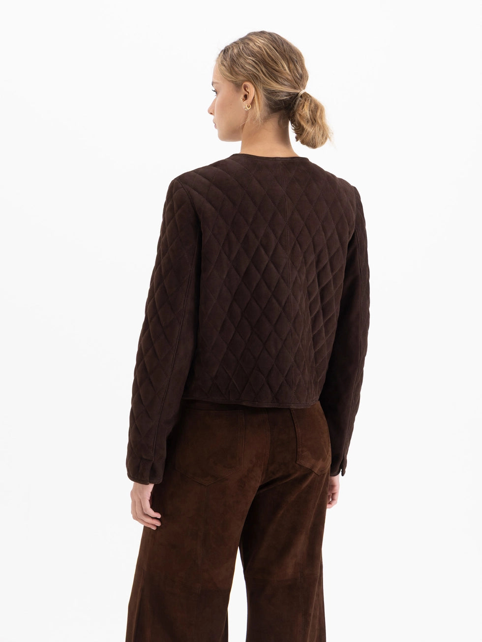 Chaqueta Cuero Lauren Suede