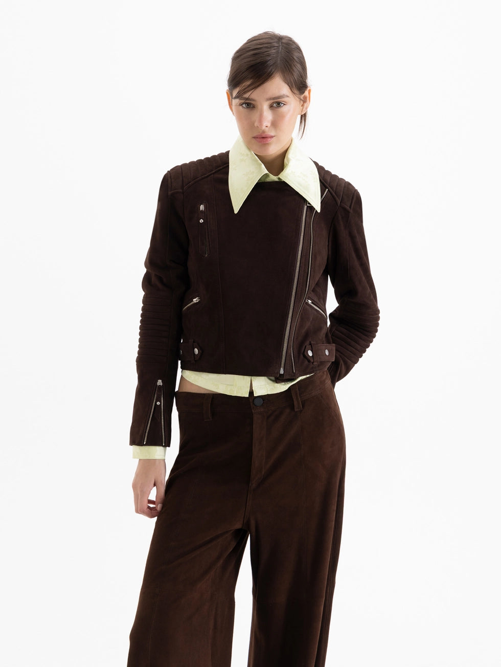 Chaqueta Cuero Alex Suede