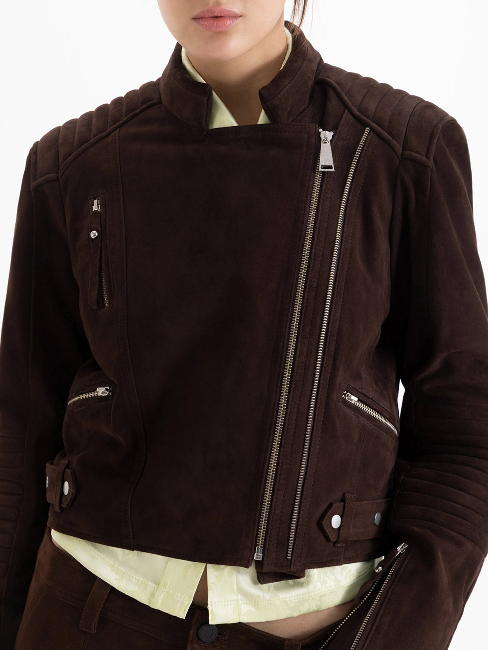 Chaqueta Cuero Alex Suede