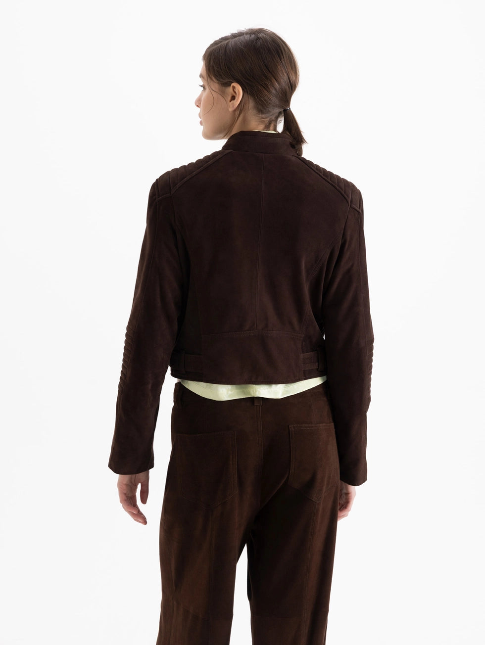 Chaqueta Cuero Alex Suede