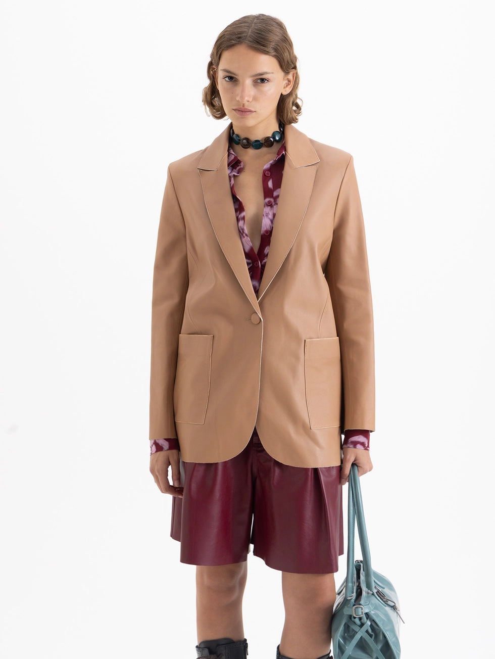 Blazer Cuero Lucio