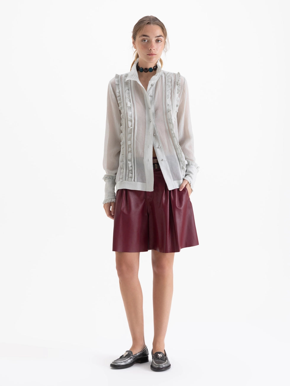 Camisa Ruffles